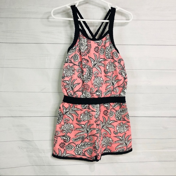 Jessica Simpson Toddler Roper with Floral pattern - Picture 1 of 5